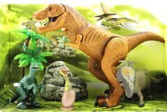 4lü sesli dinozor  oyun seti