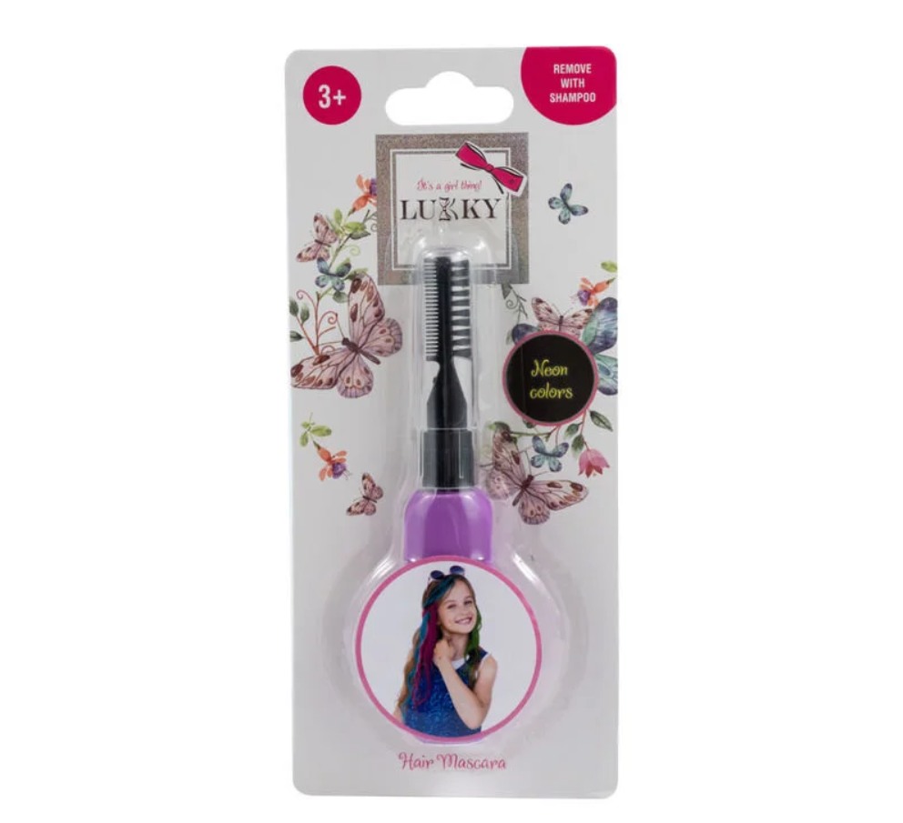 Lukky Saç Maskarası Neon Mor
