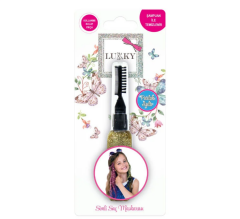 Lukky Saç Maskarası Simli Altın