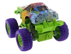 Die Cast Batik Desenli Mor Teker Araba