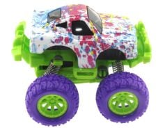 Die Cast Batik Desenli Mor Teker Araba
