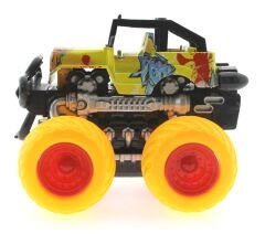 Die Cast Off Road  Dev Sarı Teker Araba