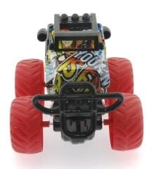 Die Cast Off Road  Dev Kırmızı Teker Araba
