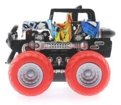 Die Cast Off Road  Dev Kırmızı Teker Araba