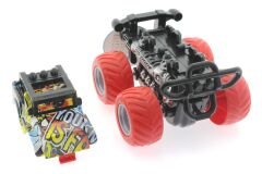 Die Cast Off Road  Dev Kırmızı Teker Araba