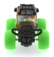 Die Cast Off Road  Dev Yeşil  Teker Araba
