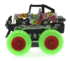 Die Cast Off Road  Dev Yeşil  Teker Araba