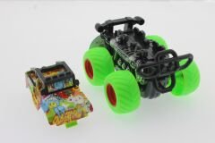 Die Cast Off Road  Dev Yeşil  Teker Araba