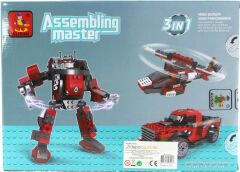 Ausini 286 Parça Assembling Master 3 in 1