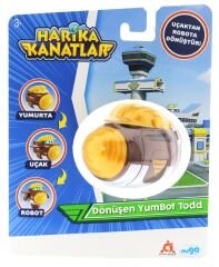 Harika kanatlar Dönüşen Tekli Figür YumBot Todd
