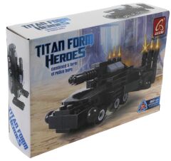 Ausini 90 Parça Titan Polis Lazer Panzer 25521-1