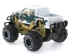 Çek Bırak Mini Off Road Beyaz Polis Aracı