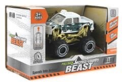 Çek Bırak Mini Off Road Beyaz Polis Aracı