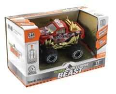 Çek Bırak Mini Off Road Kırmızı Polis Aracı