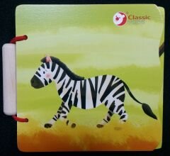 Classic World Ahşap Vahşi Hayvanlar Kitabım