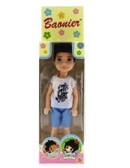 Baonier Mavi Şortlu 14 cm  Tekli Erkek Bebek