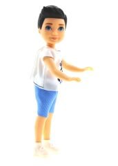 Baonier Mavi Şortlu 14 cm  Tekli Erkek Bebek