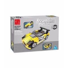 Ausini Assembling Master 170 Parça 3 in 1 Spor Arabalar