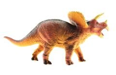 Yumuşak Plastik Dinozor Figür - Triceratops