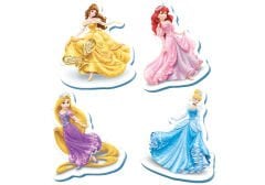 KS Baby Puzzle Disney Prensesler My First Puzzle 4 in 1 Çerçevesiz