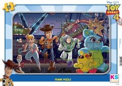 KS Puzzle 24 Parça  Toy Stoty Frame Puzzle