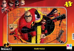 KS Puzzle 24 Parça Incredibles Frame Puzzle