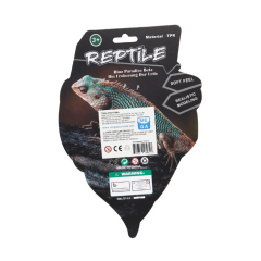 Strech Yeşil Leopar Desenli Kertenkele