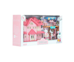 Bay Dreamy Villa ve Evcil Hayvanlı Mini Tavşan Oyun Seti