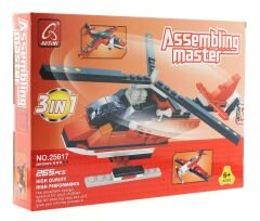 Ausini Assembling Master 3 in 1 265 Parça Hava Araçları Seti
