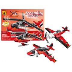 Ausini Assembling Master 3 in 1 265 Parça Hava Araçları Seti