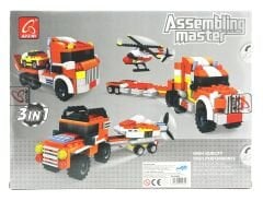 Ausini Assembling Master 3 in 1 312 Parça Araç Taşıyıcı Tır