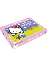 Hello Kitty Eğlenerek Öğreniyorum 23 Parça Puzzle