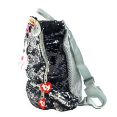 TY Fashion Pullu Sırt Çantası Kedi Kiki  27 cm