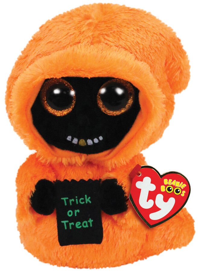 TY Altın Dişli Turuncu Ghoul Cadılar Bayramı Peluş 15 cm